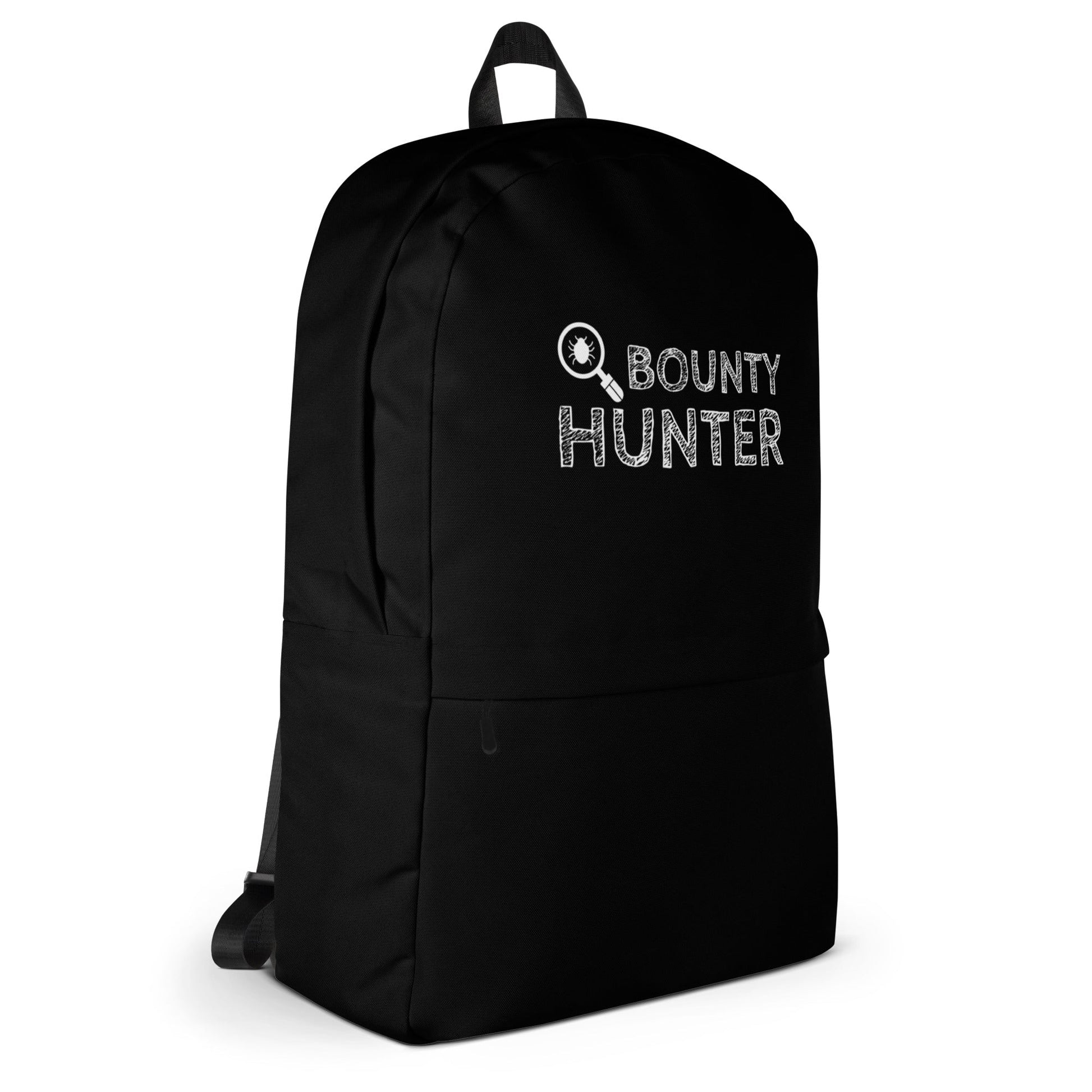 Bug bounty hunter - Backpack (white text) by DarkByteGear