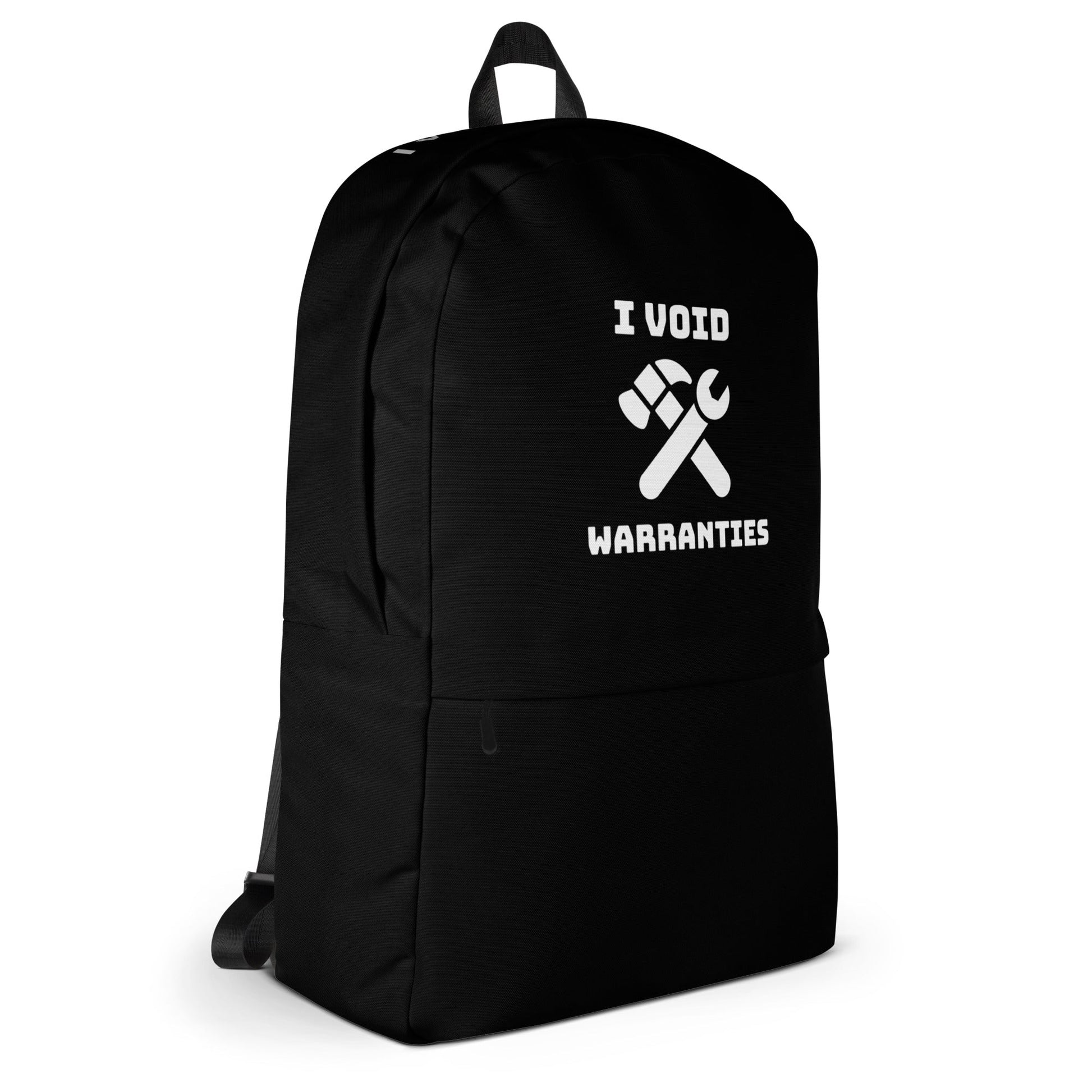 I void warranties - Backpack (black) by DarkByteGear