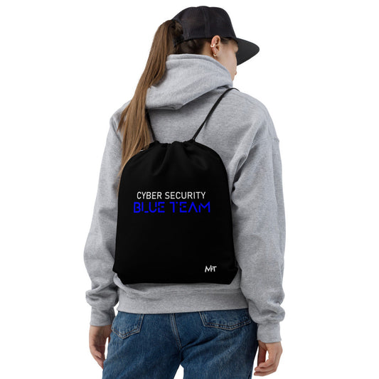 Cybersecurity Blue Team v4 - Drawstring bag by DarkByteGear