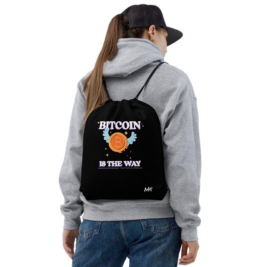 Bitcoin is the way - Drawstring bag by DarkByteGear