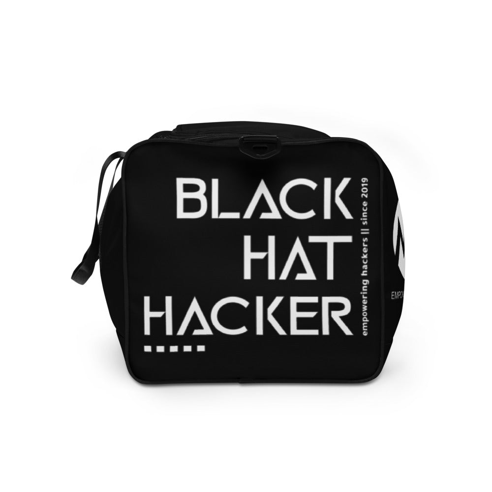 Black Hat Hacker - Duffle bag by DarkByteGear