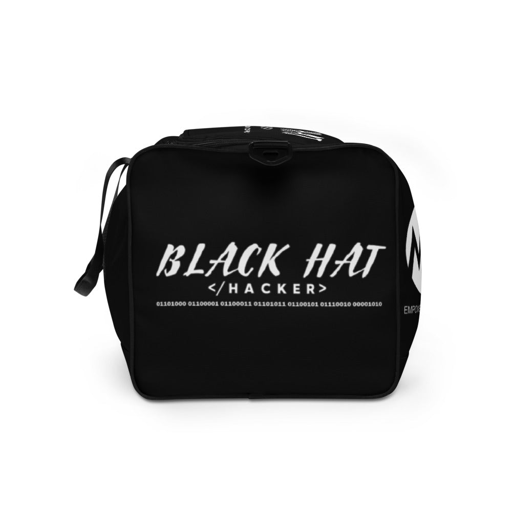 Black Hat Hacker V2 - Duffle bag by DarkByteGear