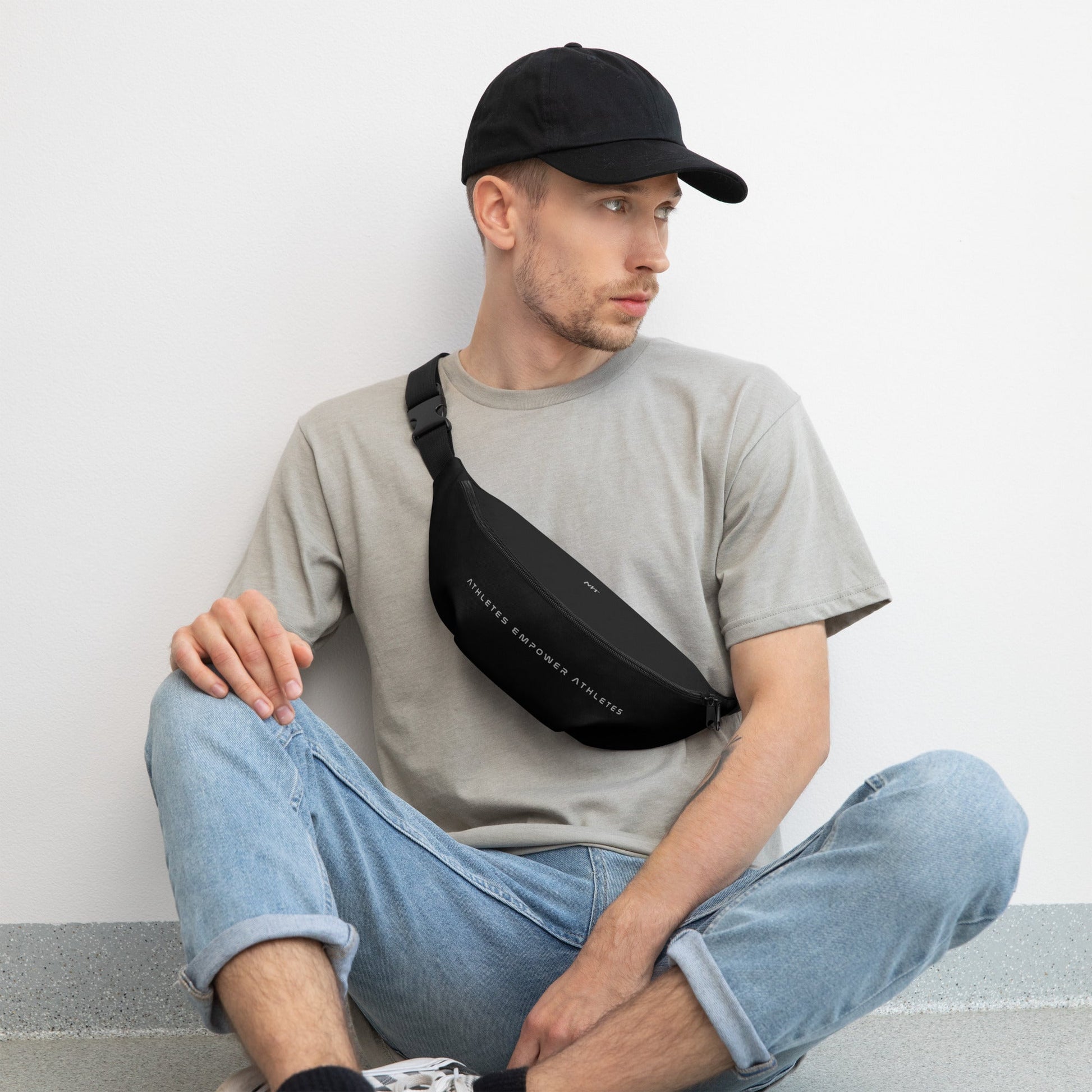 Athletes Empower Athletes - Fanny Pack by DarkByteGear