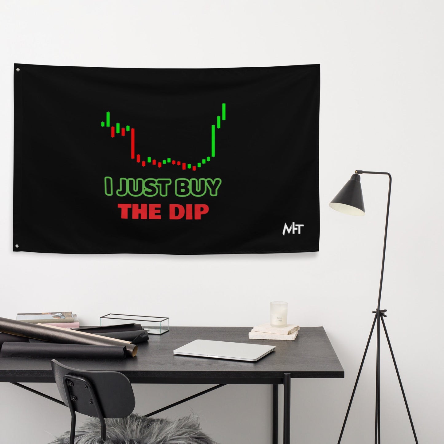 I just Buy the Dip - Flag by DarkByteGear