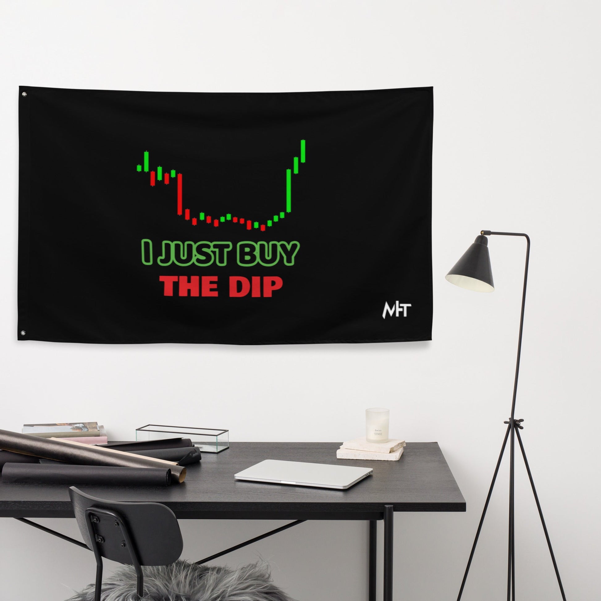 I just Buy the Dip - Flag by DarkByteGear