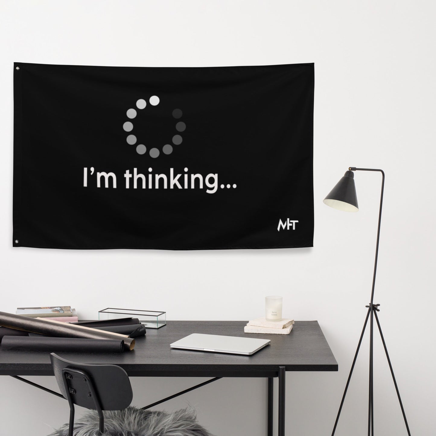 I'm thinking - Flag by DarkByteGear