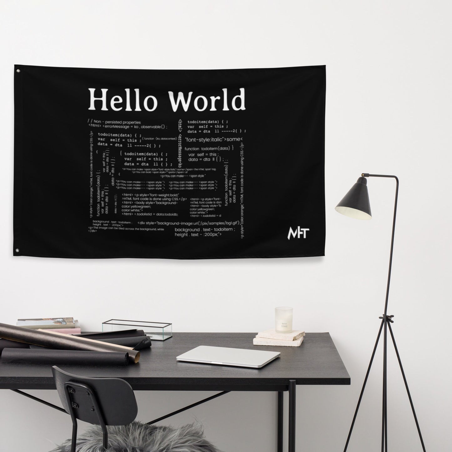 Hello world - Flag by DarkByteGear