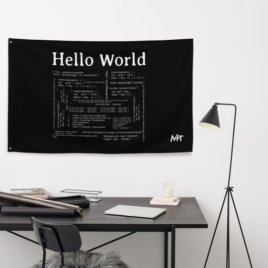 Hello world - Flag by DarkByteGear