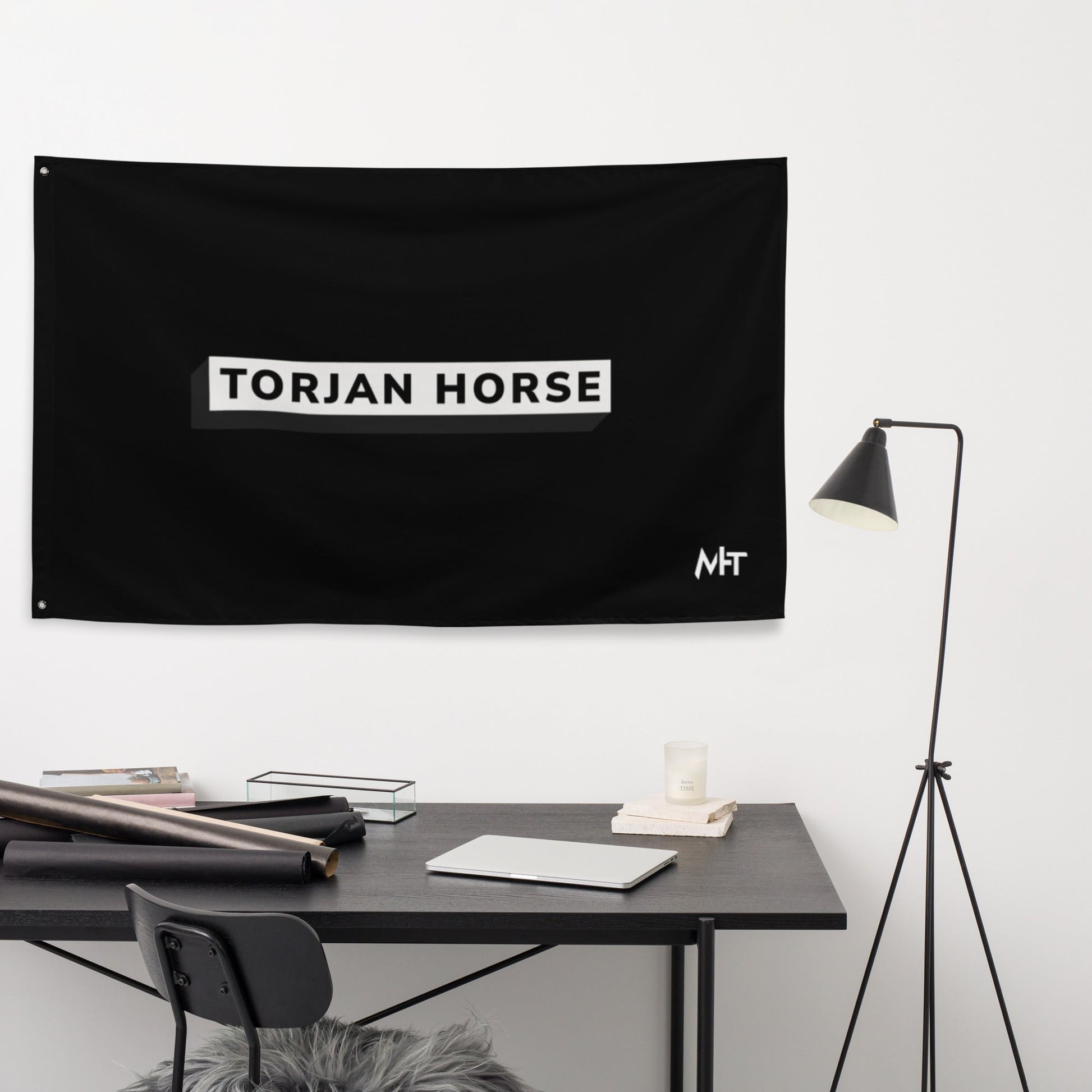 Trojan Horse - Flag by DarkByteGear