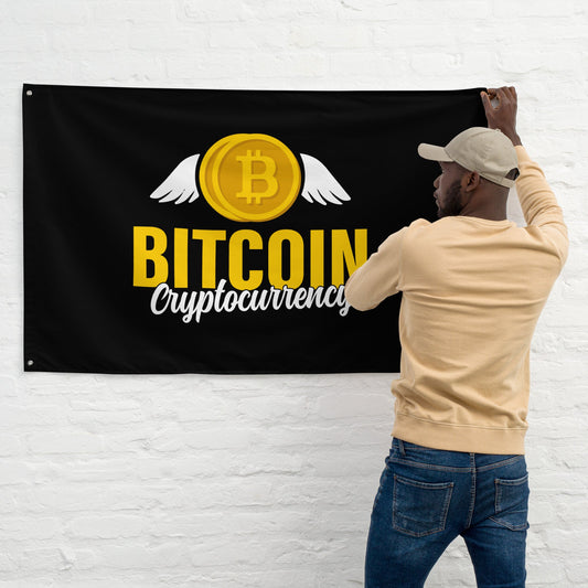Bitcoin Currency Flag by DarkByteGear