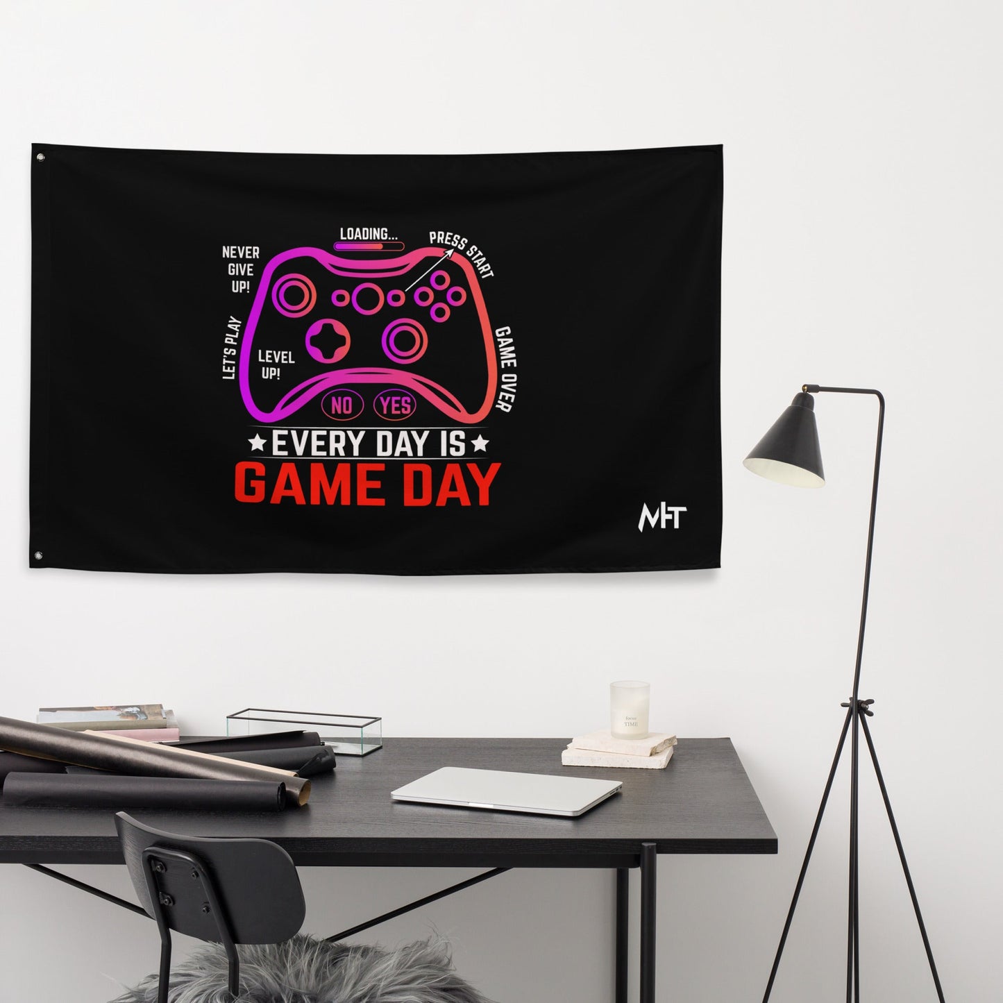 Everyday is a gameday - Flag by DarkByteGear