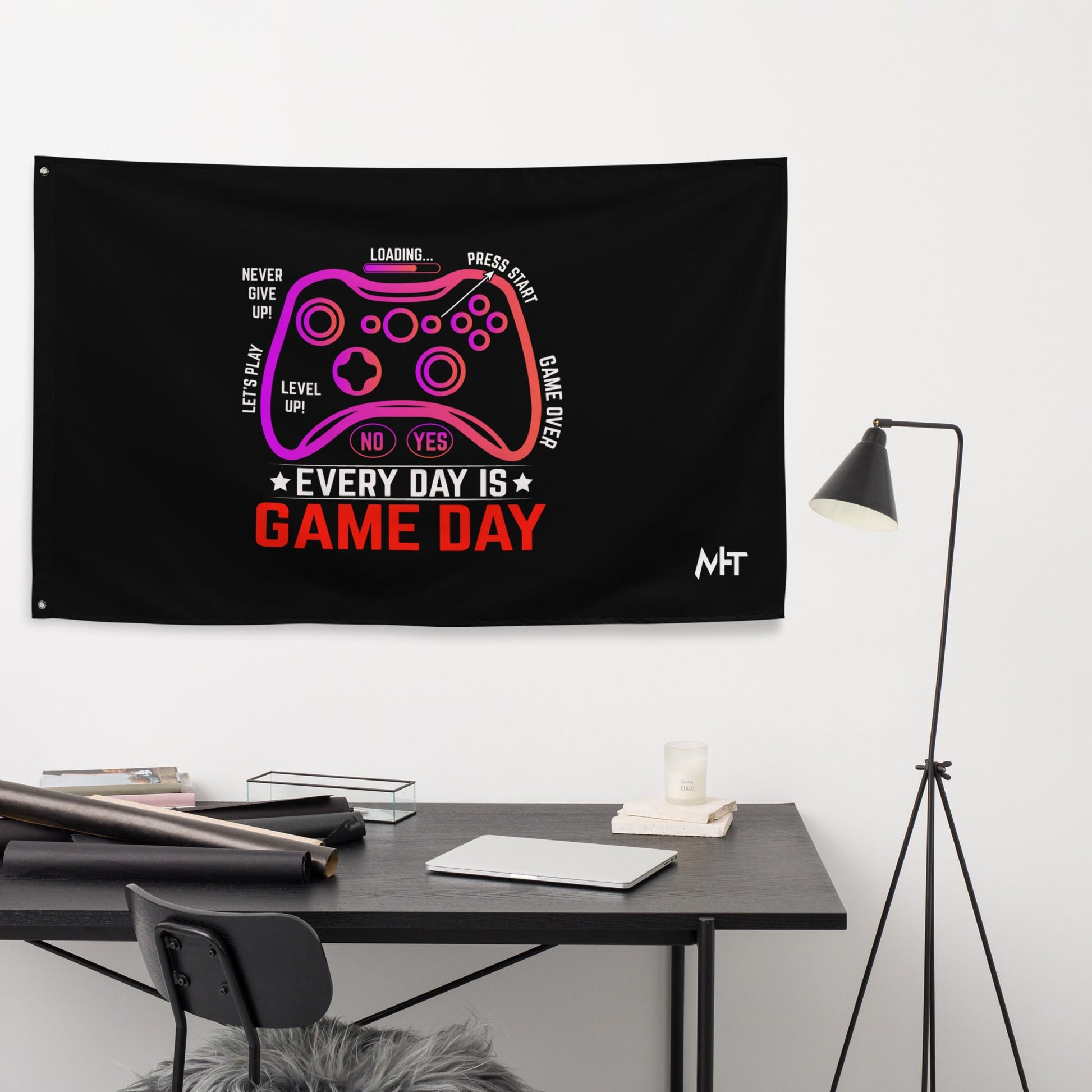 Everyday is a gameday - Flag by DarkByteGear
