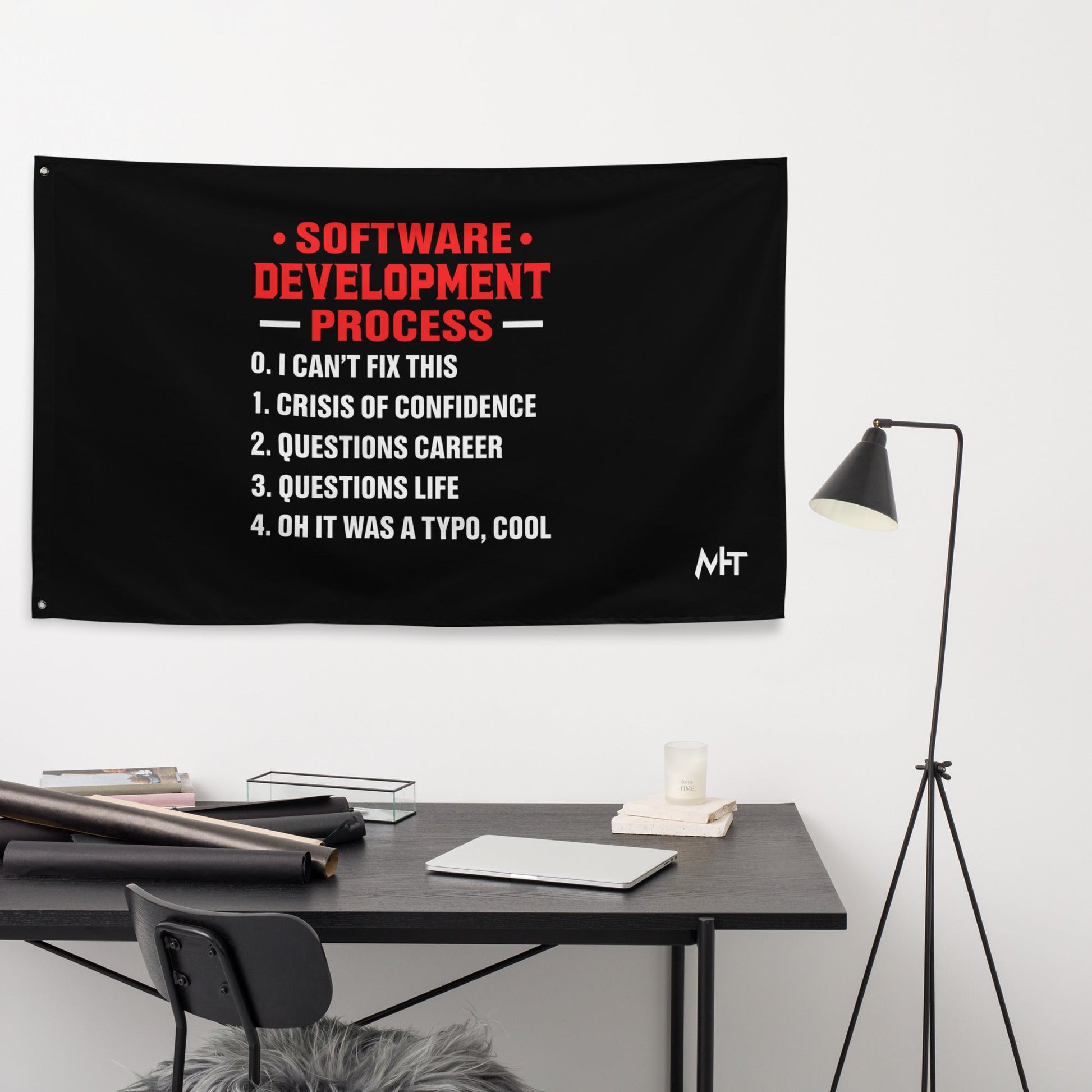 Software Development Process V1 - Flag by DarkByteGear