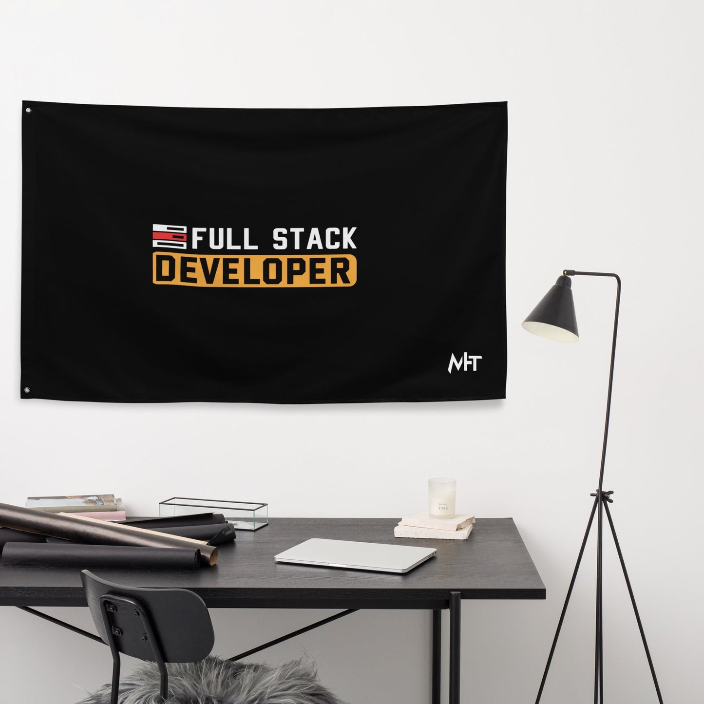 Full stack developer - Flag by DarkByteGear