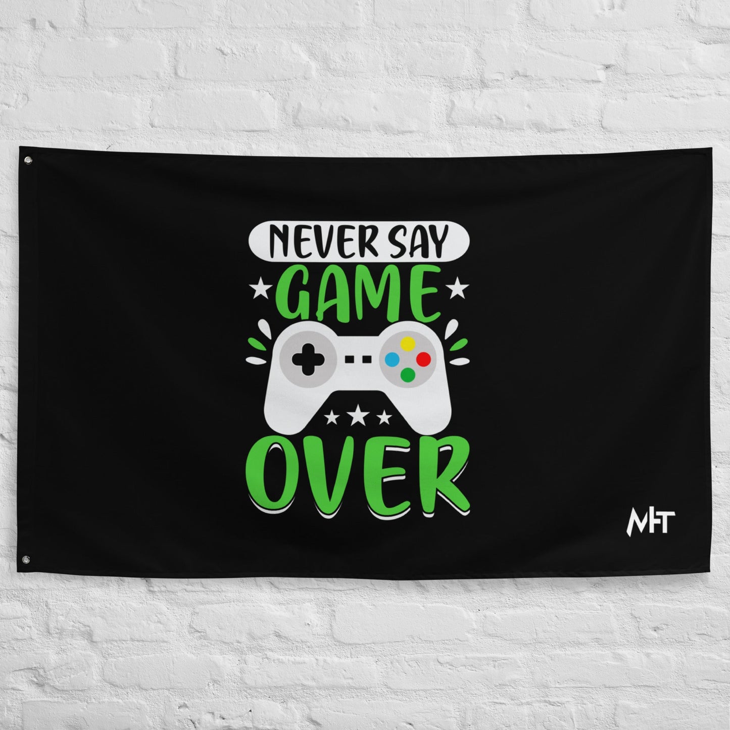 Never say Gameover Flag by DarkByteGear