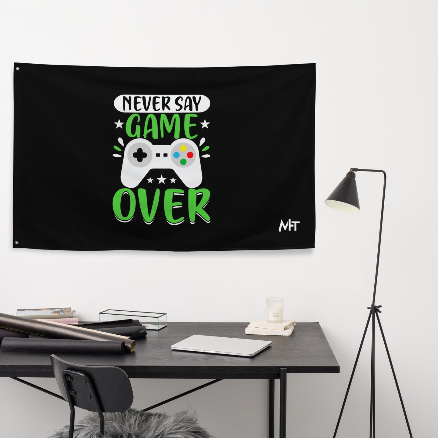 Never say Gameover Flag by DarkByteGear
