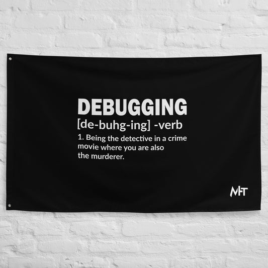 Debugging Definition - Flag by DarkByteGear