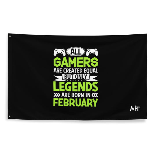 All Gamers are created equal - Flag by DarkByteGear
