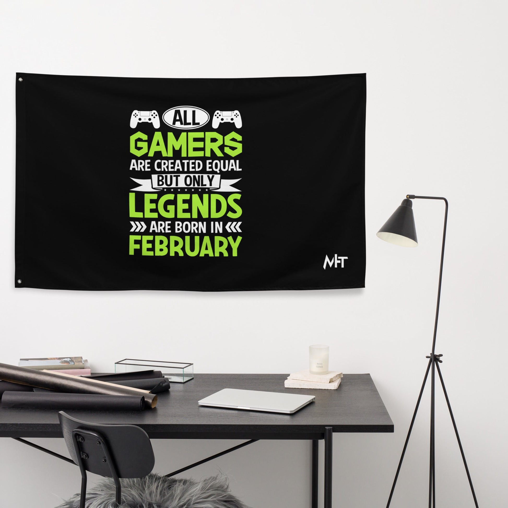 All Gamers are created equal - Flag by DarkByteGear