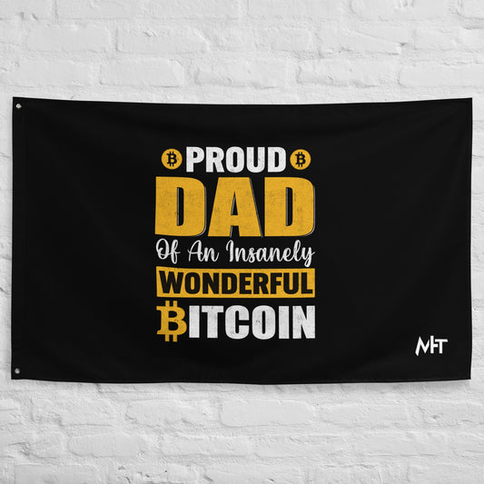 Proud Dad of an insanely wonderful Bitcoin Flag by DarkByteGear