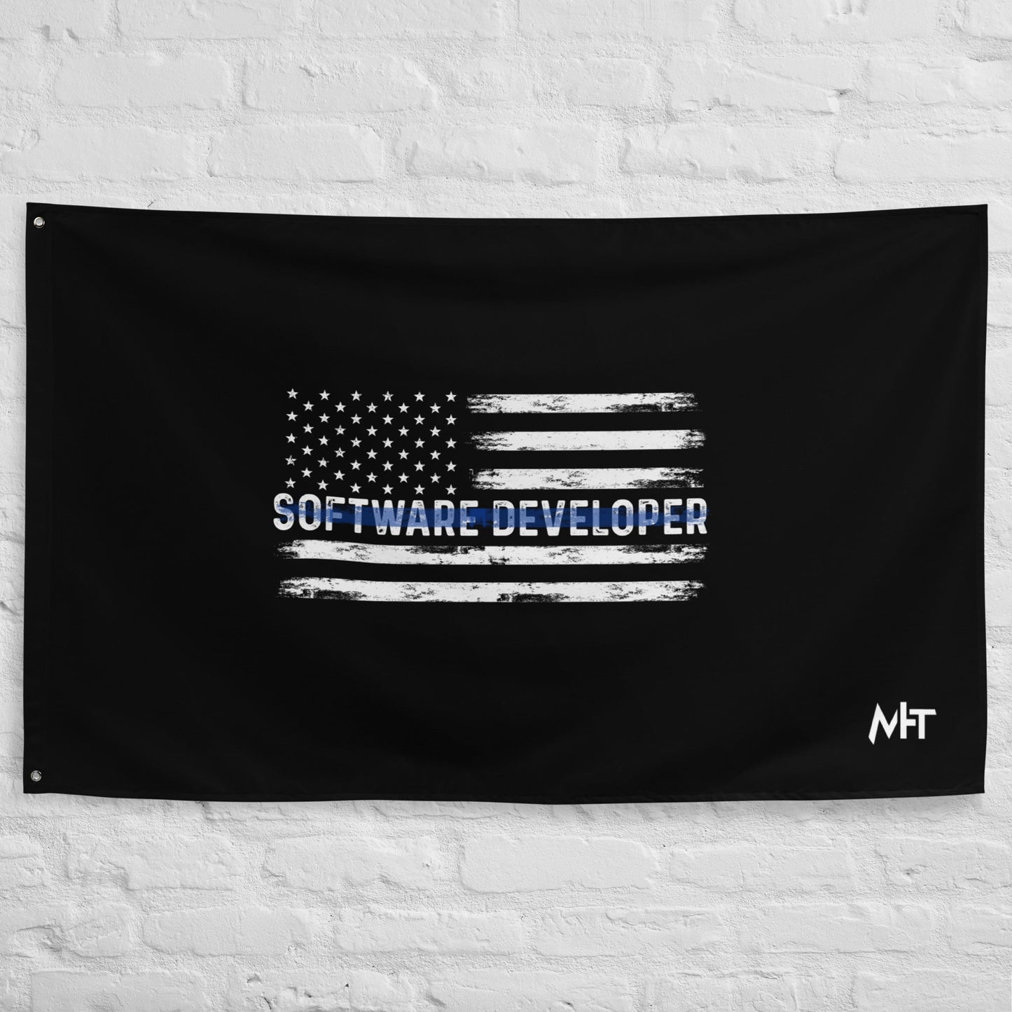 Patriotic Software Developer - Flag by DarkByteGear