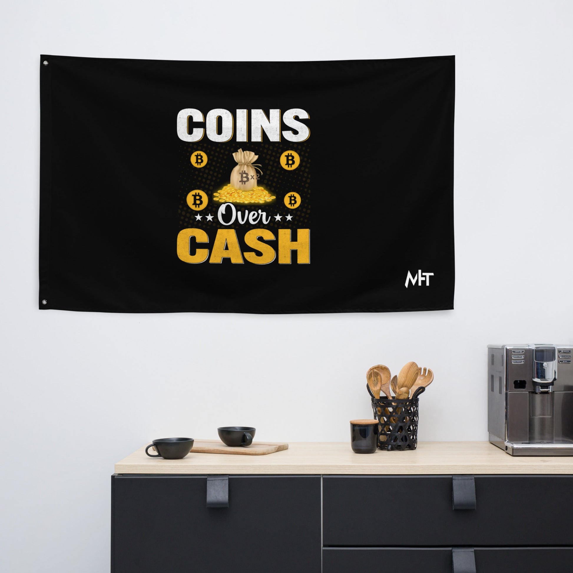 Coins over Cash Flag by DarkByteGear