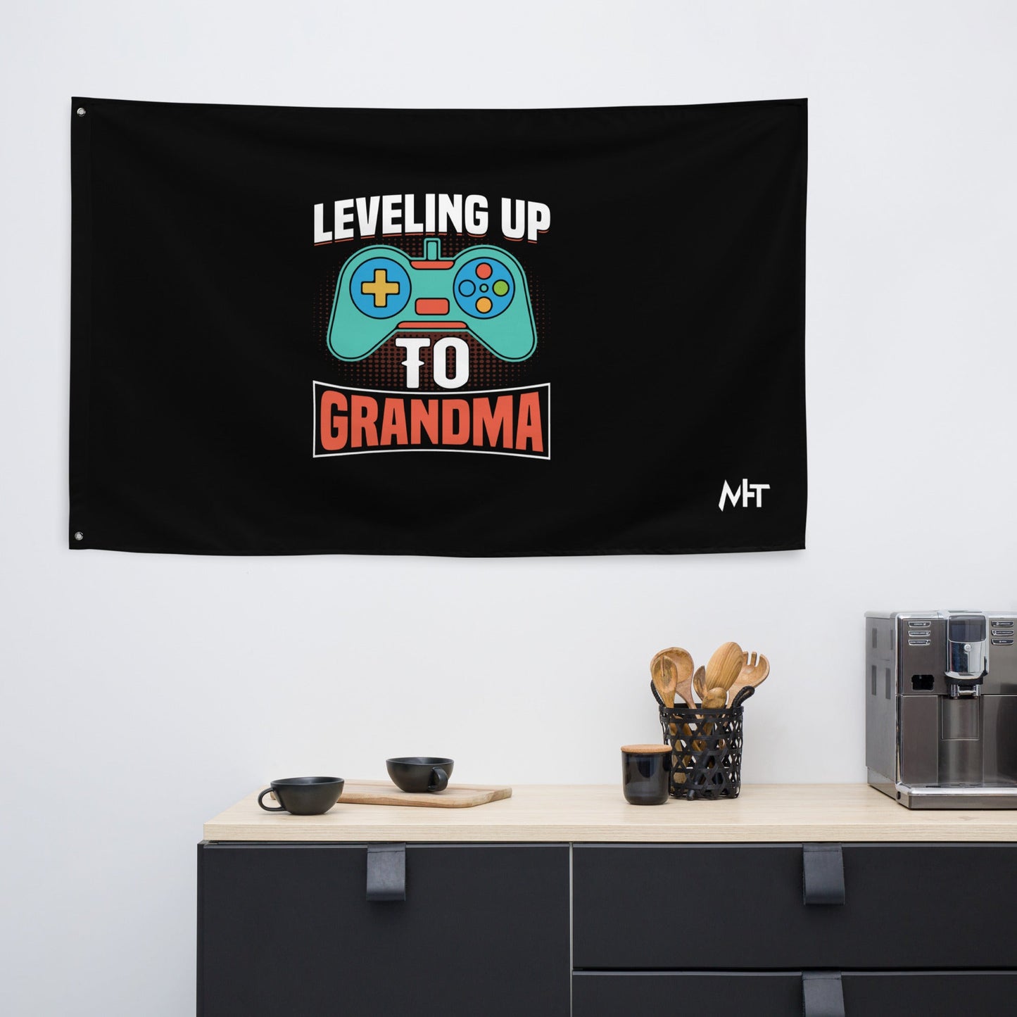 Levelling up to Grandma Flag by DarkByteGear