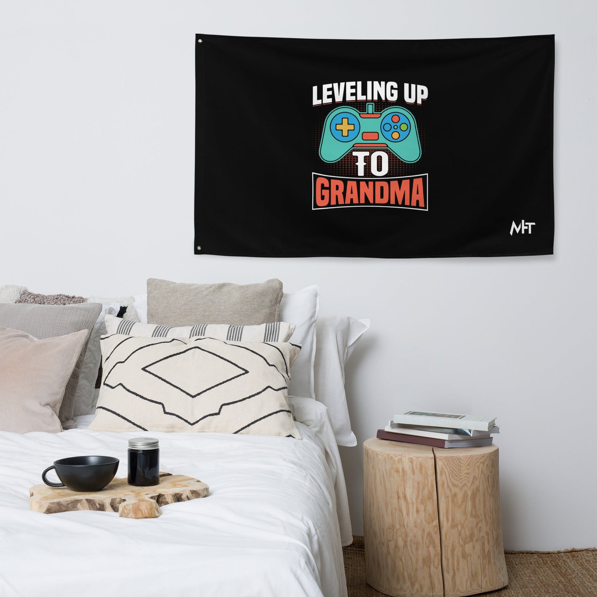 Levelling up to Grandma Flag by DarkByteGear