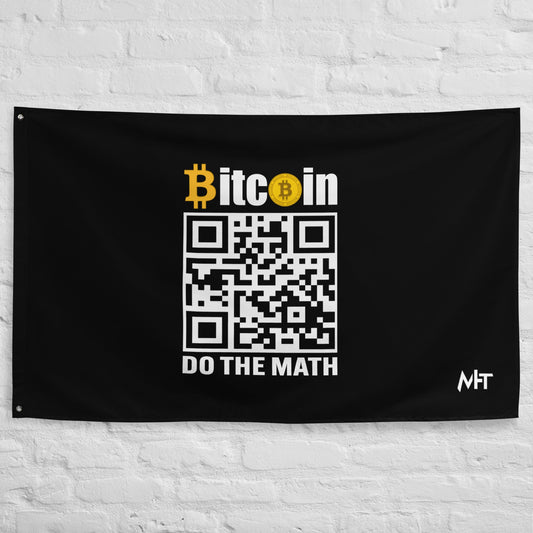 Bitcoin Do the math Flag by DarkByteGear