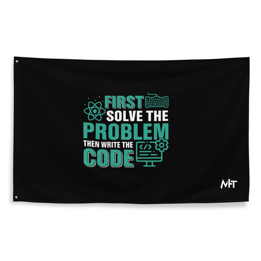 First, Solve the problem; then, Write the code V1 - Flag by DarkByteGear