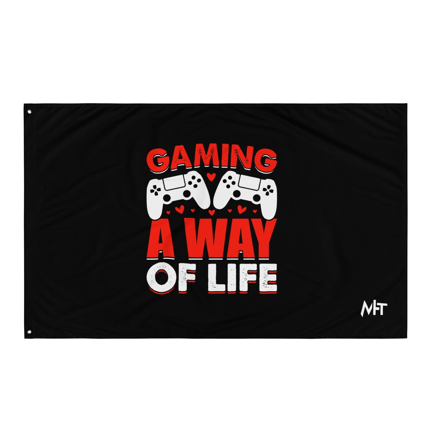 Gaming is a way of life - Flag by DarkByteGear