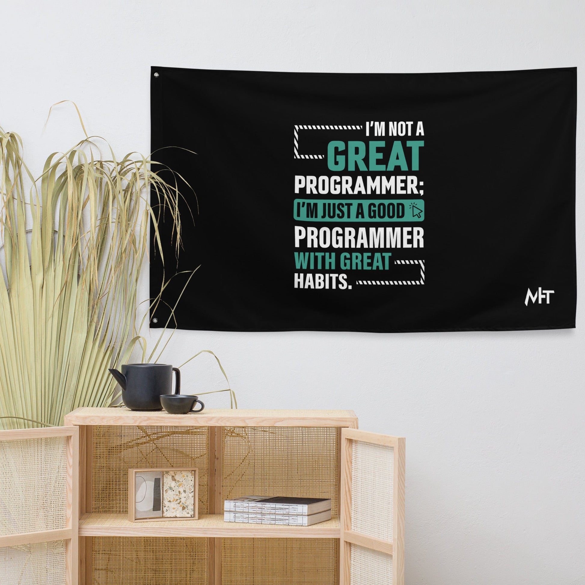 I am not a Great Programmer - Flag by DarkByteGear