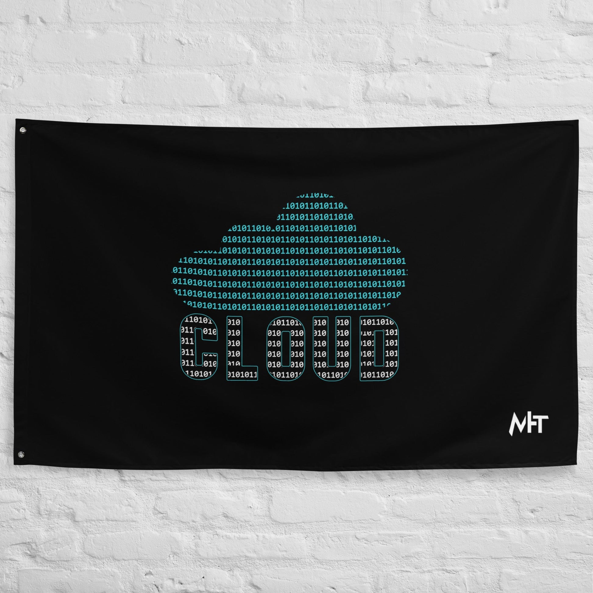 Digital Cloud - Flag by DarkByteGear