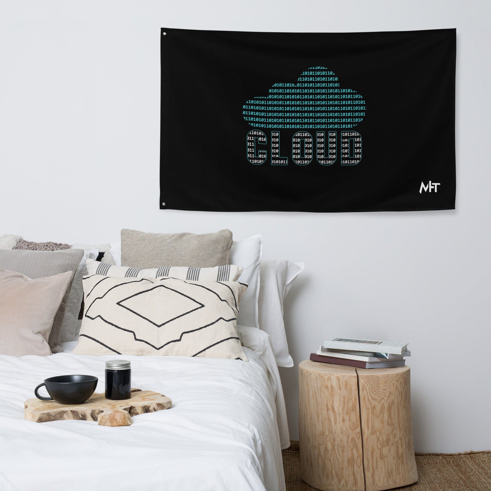 Digital Cloud - Flag by DarkByteGear