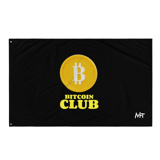 BITCOIN CLUB V1 - Flag by DarkByteGear