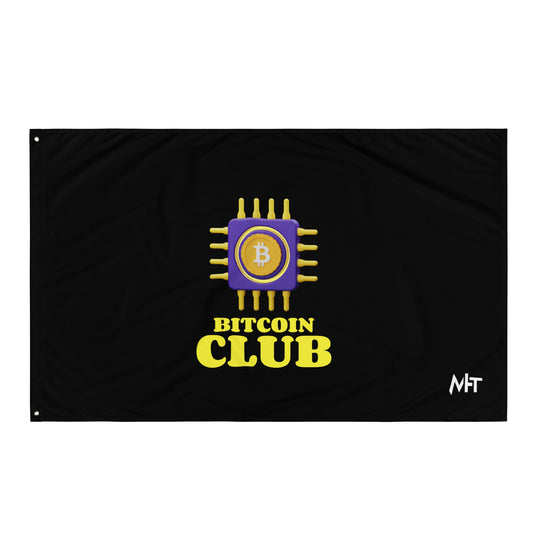 BITCOIN CLUB V3 - Flag by DarkByteGear