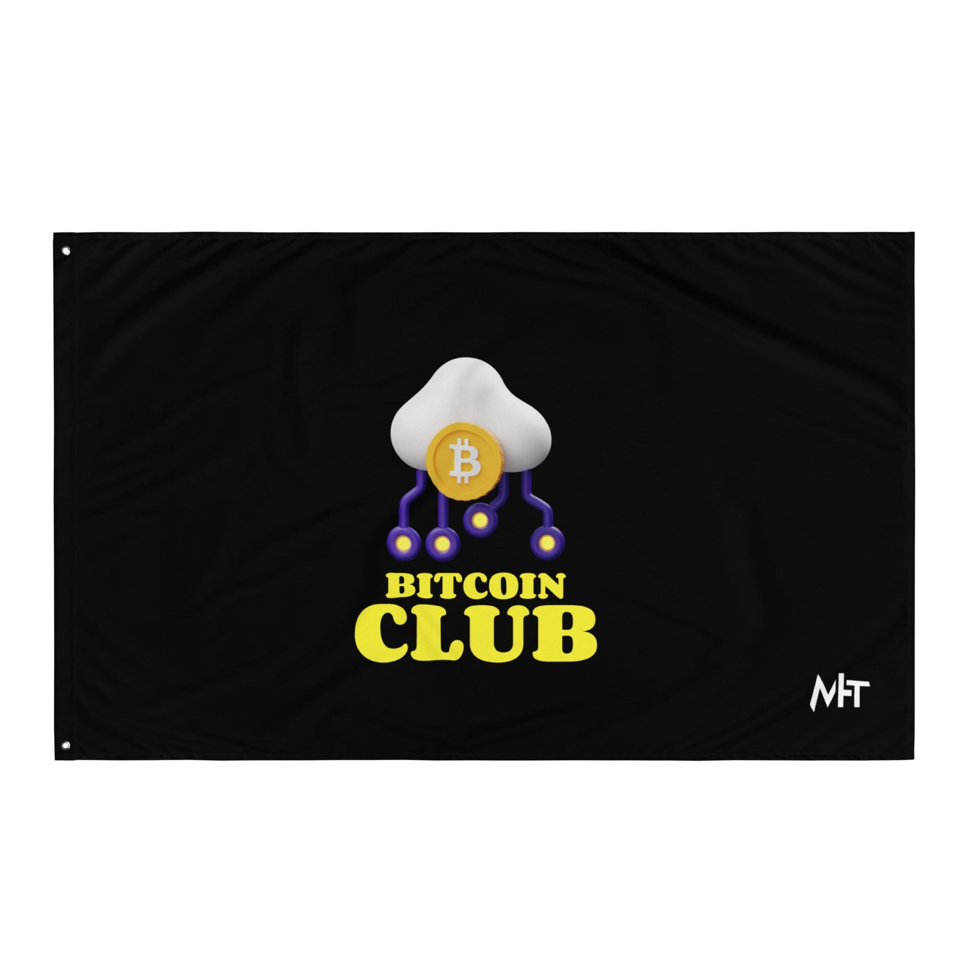 BITCOIN CLUB V4 - Flag by DarkByteGear