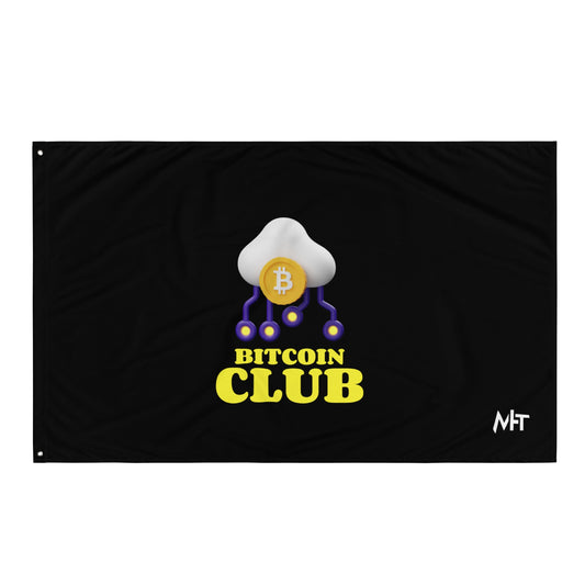BITCOIN CLUB V4 - Flag by DarkByteGear