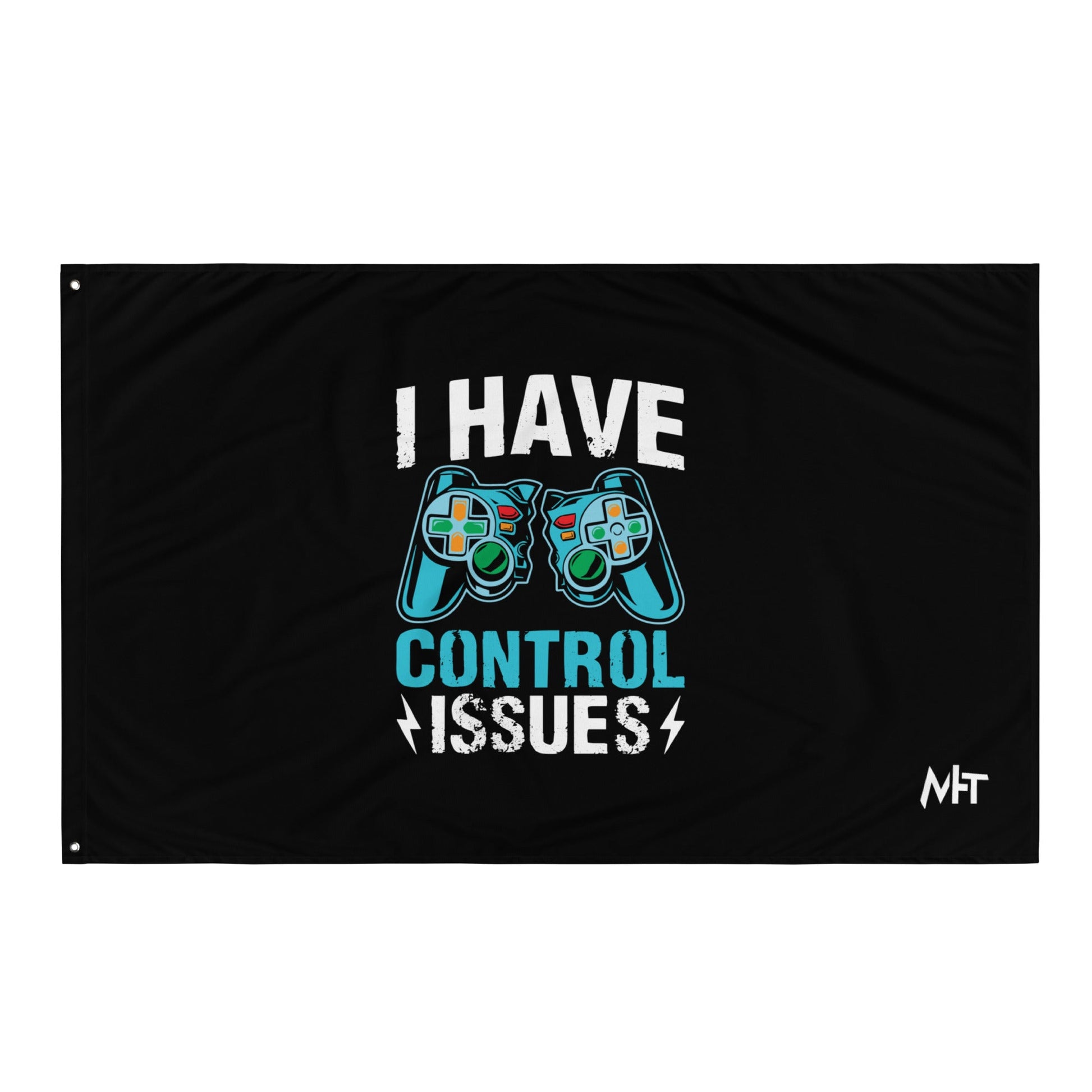 I have Control Issues - Flag by DarkByteGear