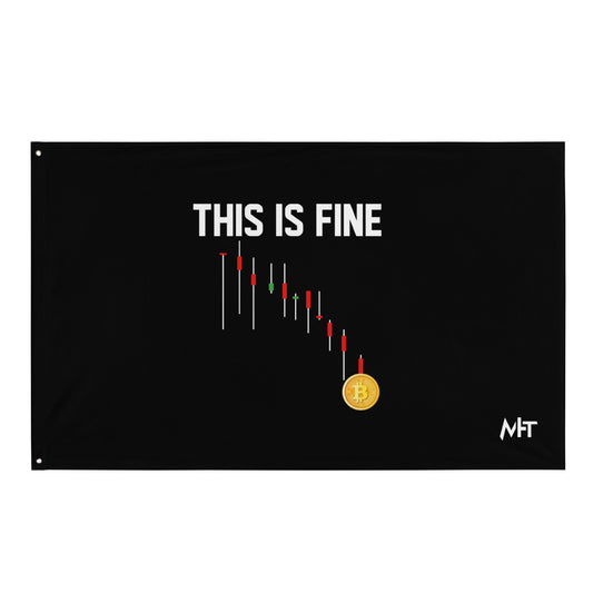 This is Fine - Flag by DarkByteGear