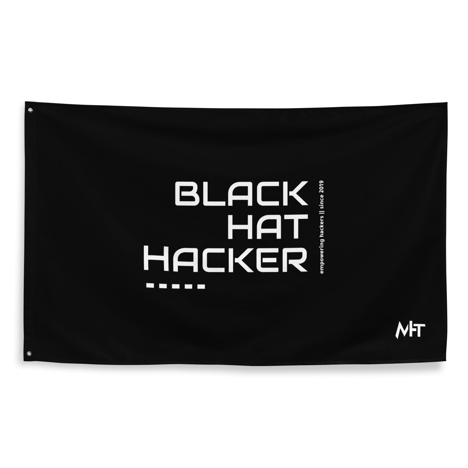 Black Hat Hacker V15 Flag by DarkByteGear