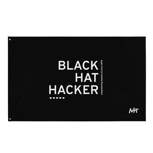 Black Hat Hacker V11 Flag by DarkByteGear