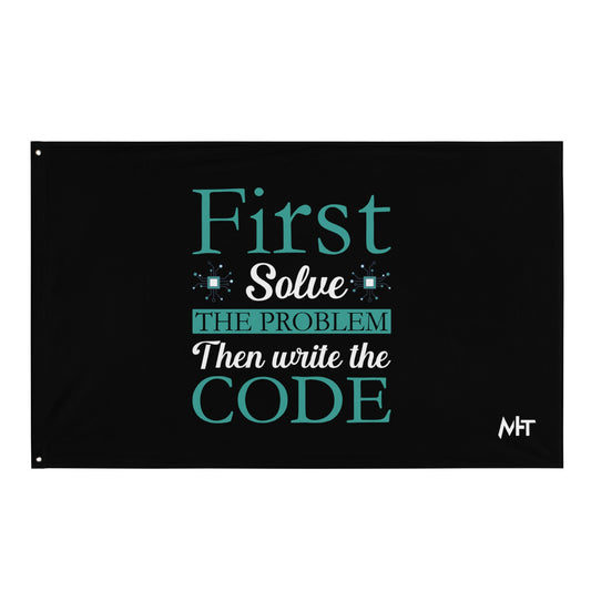 First, Solve the problem; then, Write the code V3 - Flag by DarkByteGear