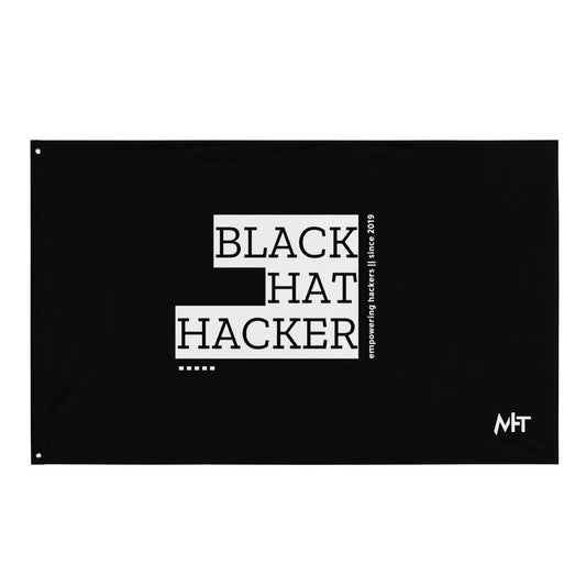 Black Hat Hacker V9 Flag by DarkByteGear