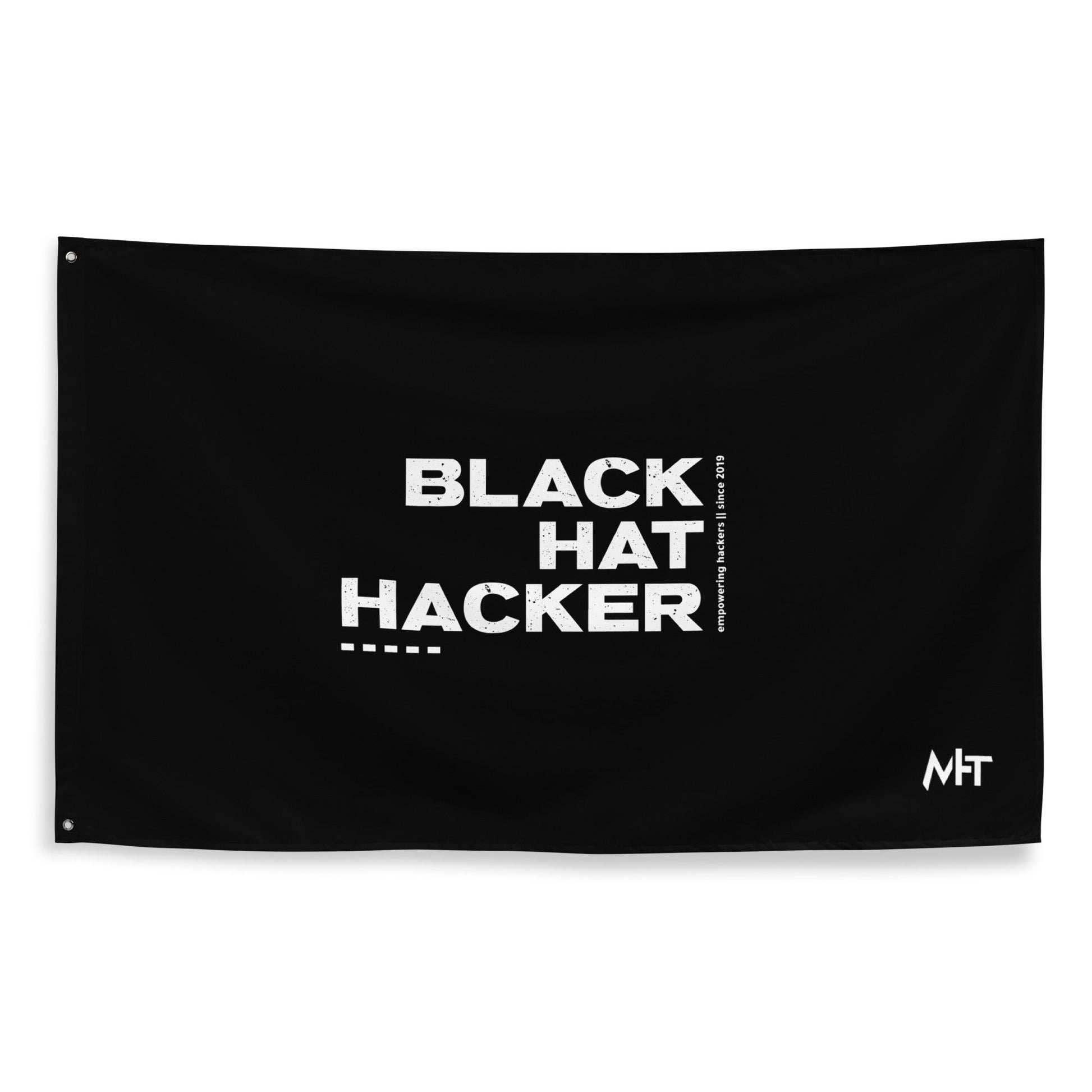 Black Hat Hacker V6 Flag by DarkByteGear