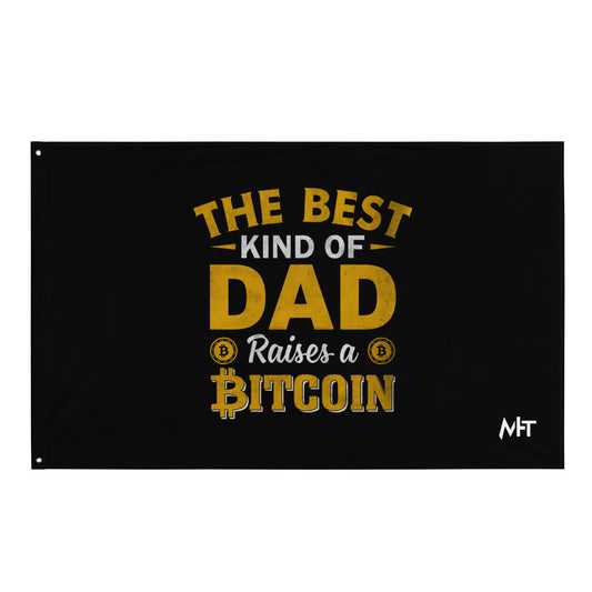 The Best Kind of Dad Raises a Bitcoin Flag by DarkByteGear