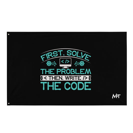 First, Solve the problem; then, Write the code V4 - Flag by DarkByteGear