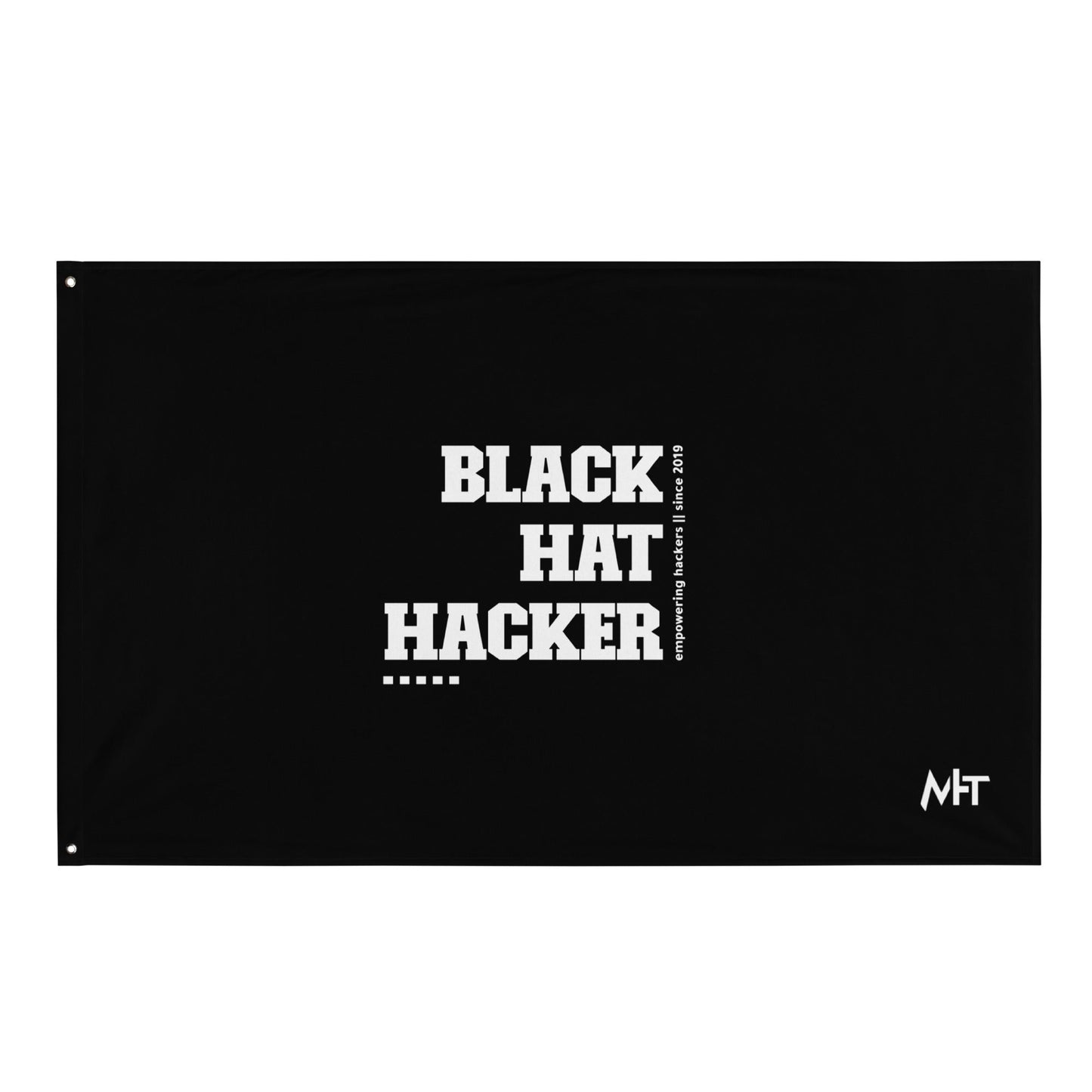 Black Hat Hacker V4 Flag by DarkByteGear