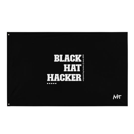 Black Hat Hacker V4 Flag by DarkByteGear