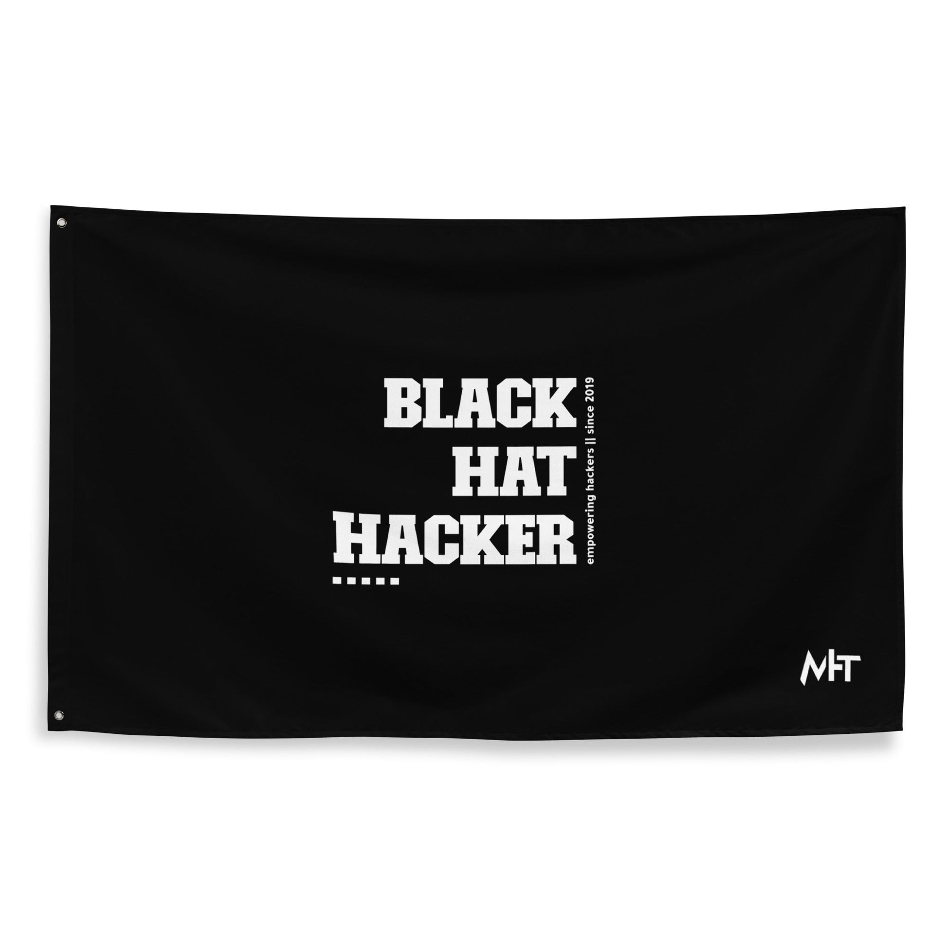 Black Hat Hacker V4 Flag by DarkByteGear